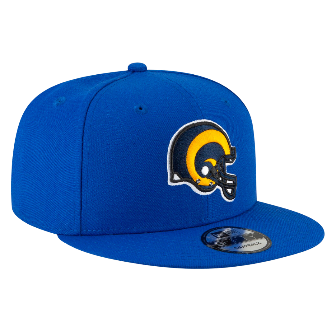 Los Angeles Rams Majestic Blue 9FIFTY Snapback Hat