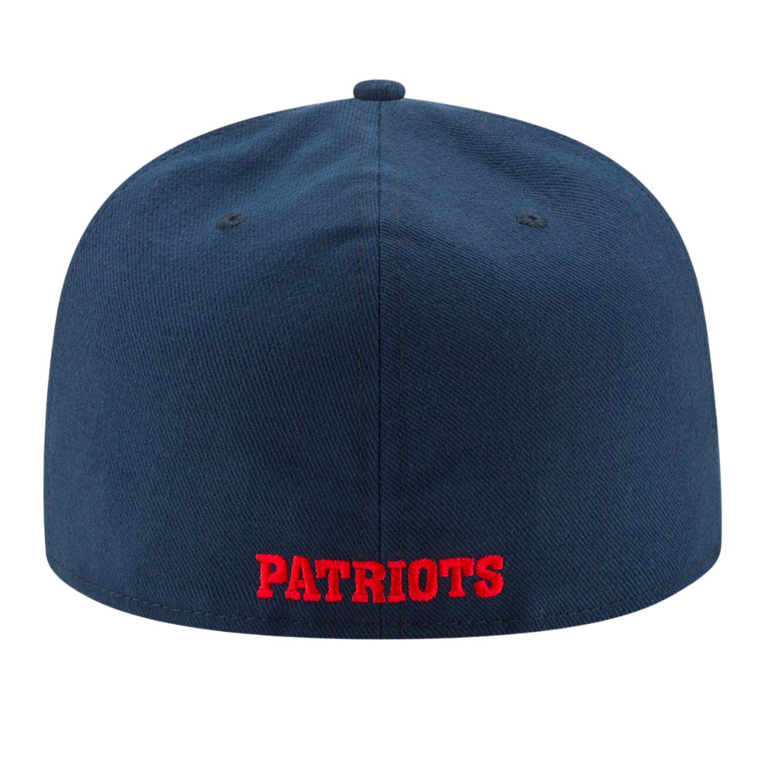 New England Patriots Oceanside Blue 59FIFTY Fitted Hat