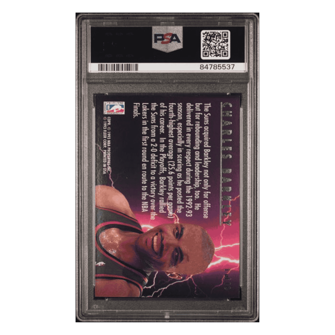 Charles Barkley PSA 7 1993 Fleer Ultra Scoring Kings Card #1