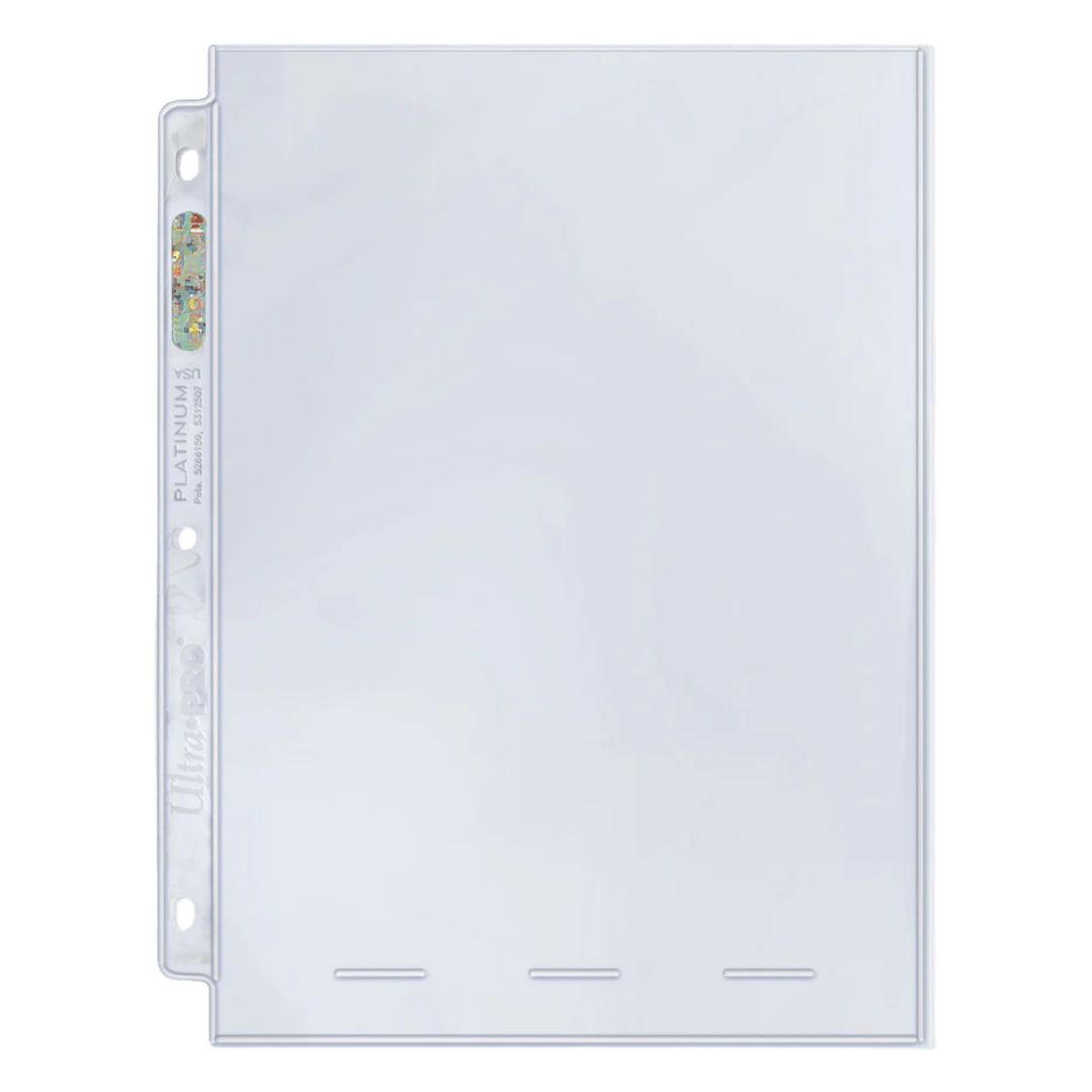 Ultra Pro Platinum Series 1 Pocket Hologram Page - Single Page