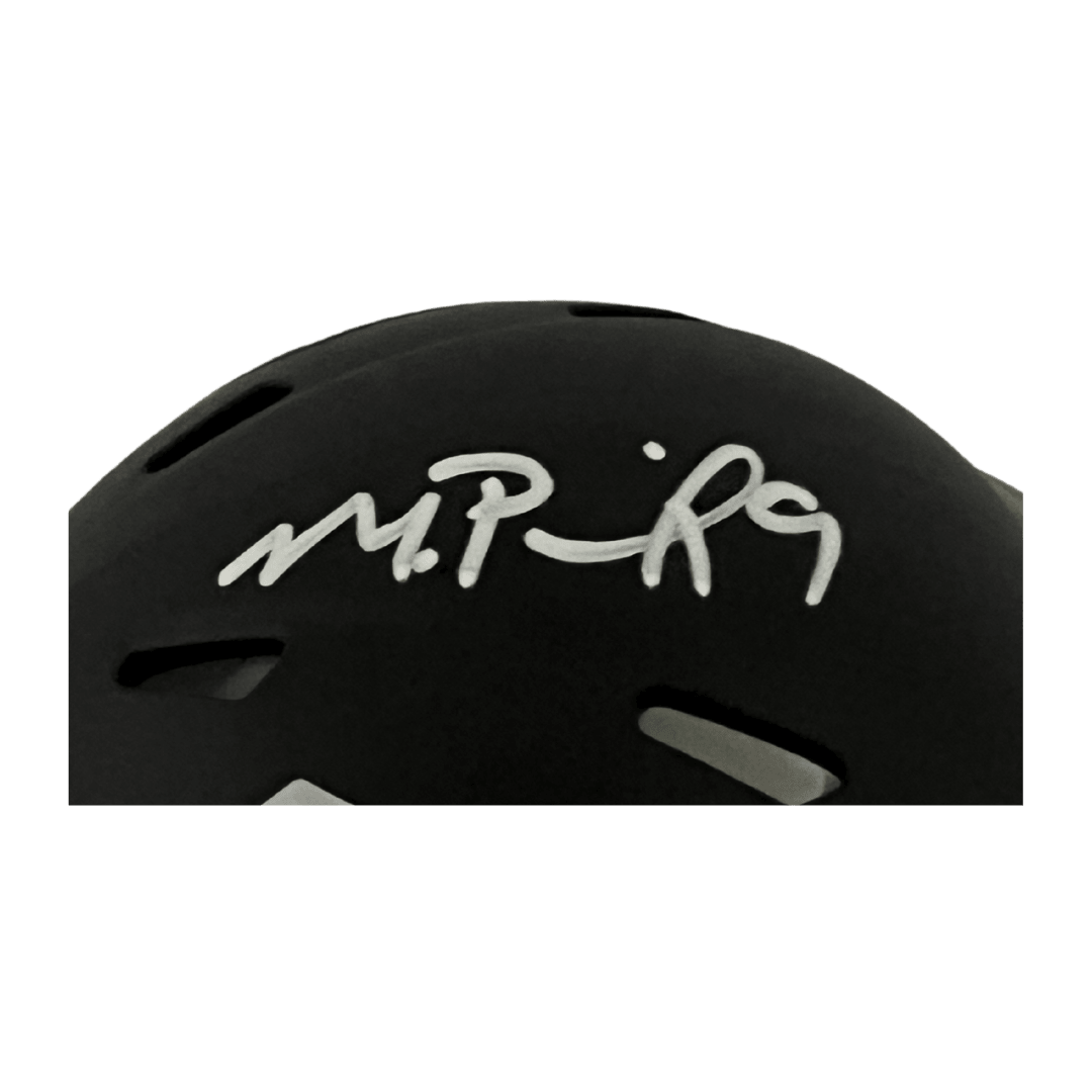 Michael Penix Jr Atlanta Falcons Autographed Mini Speed Helmet - Beckett COA