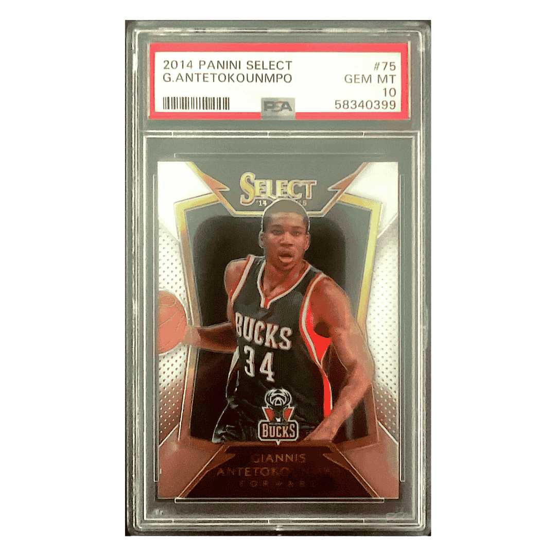 Giannis Antetokounmpo PSA 10 2014 Panini Select Card #75
