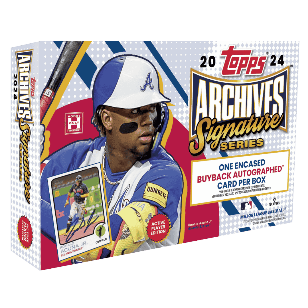 2024 Topps Archives Signature Series Active Player Edition Baseball Hobby Box