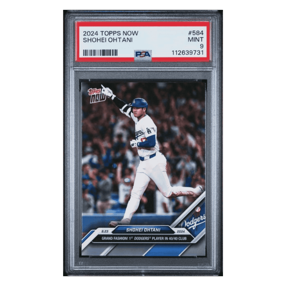 Shohei Ohtani PSA 9 2024 Topps Now Card #584