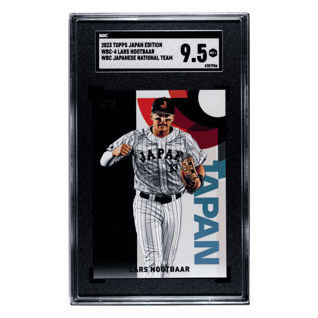 Lars Nootbaar SGC 9.5 2023 Topps Japan Edition WBC Japanese National Team Card #WBC-4