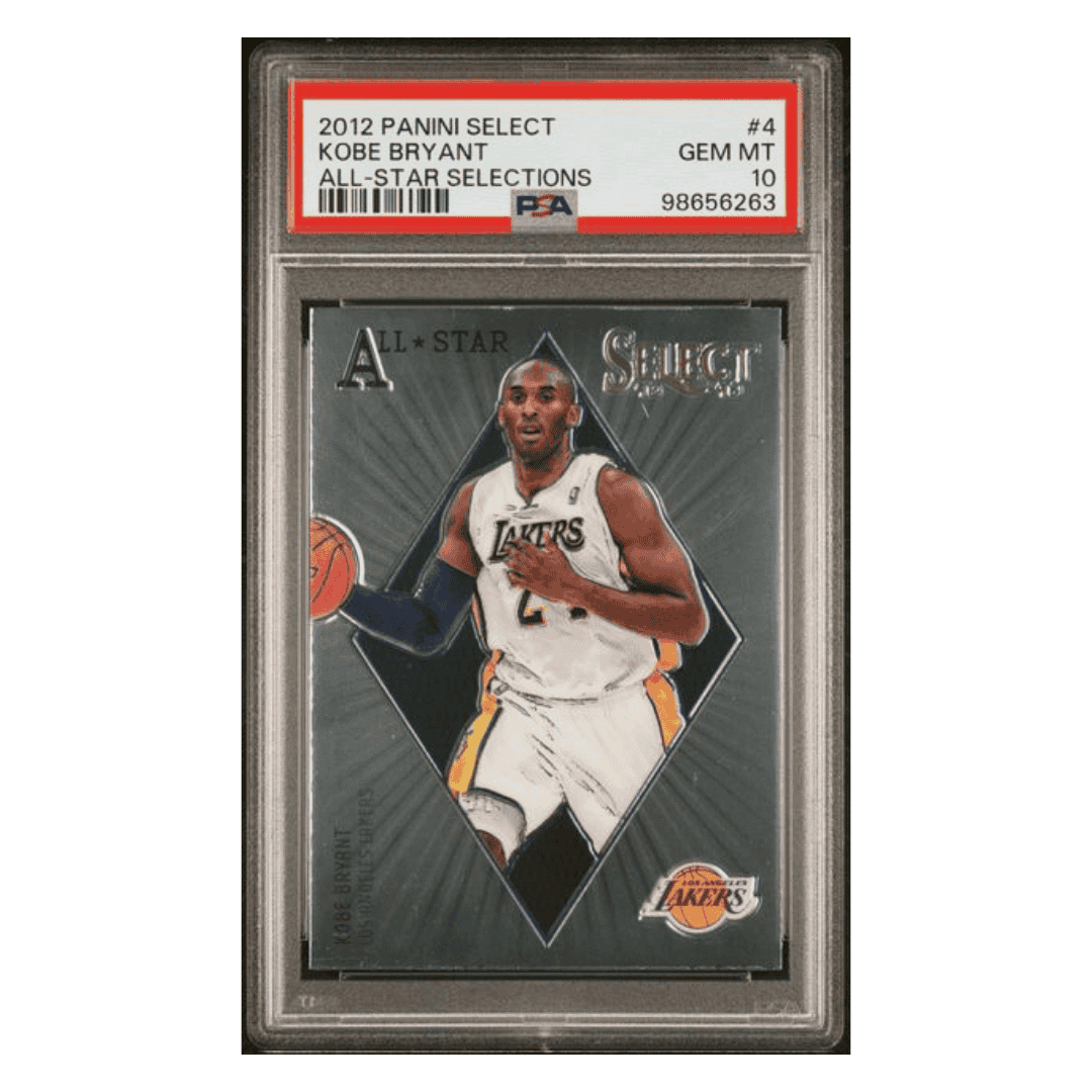 Kobe Bryant PSA 10 2012 Panini Select All Star Selections Card #4
