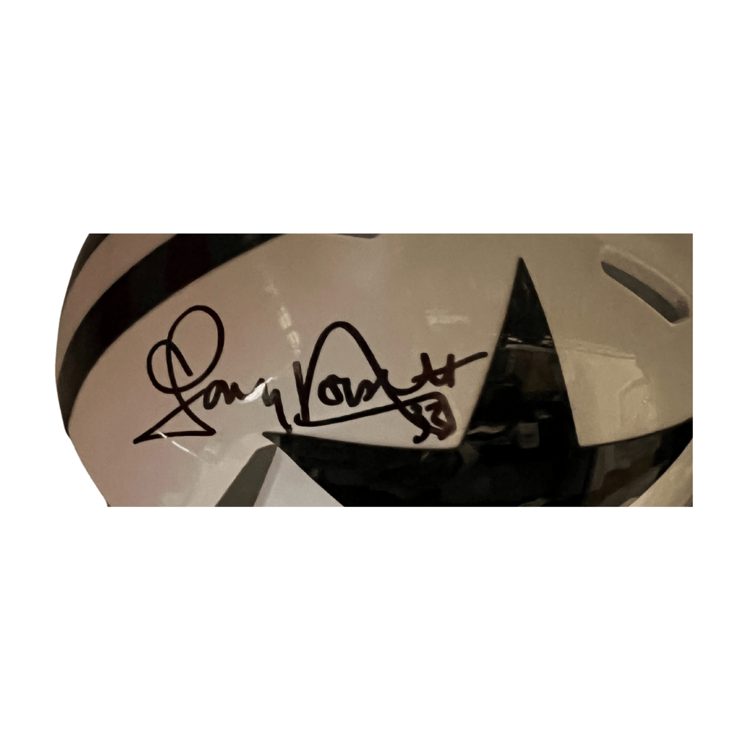 Tony Dorsett Dallas Cowboys Autographed Mini Speed Helmet - Beckett COA