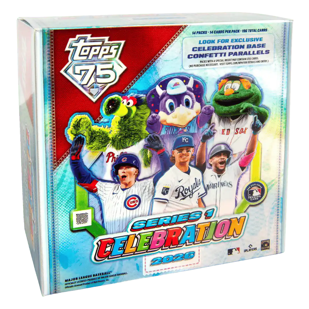 2026 Topps Series 1 Baseball Celebration Mega Box