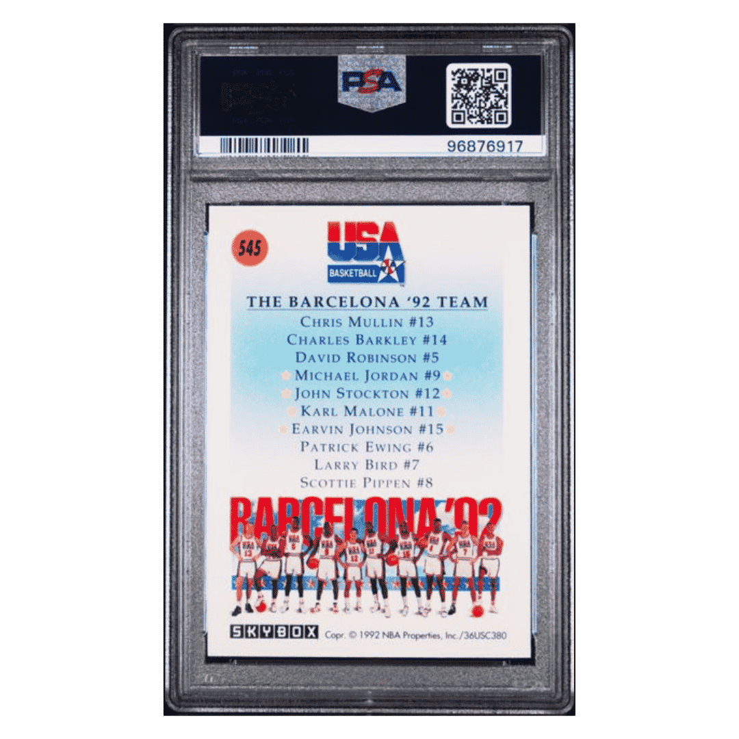 1991 Skybox PSA 10 Team USA 1, 2 & 3 Card Set - All 3 Cards