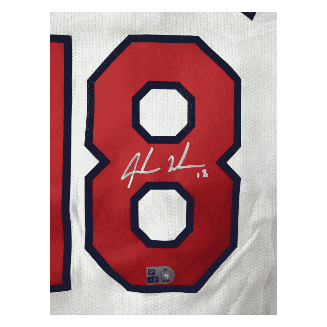Jordan Walker St Louis Cardinals Autographed Home Jersey - MLB COA