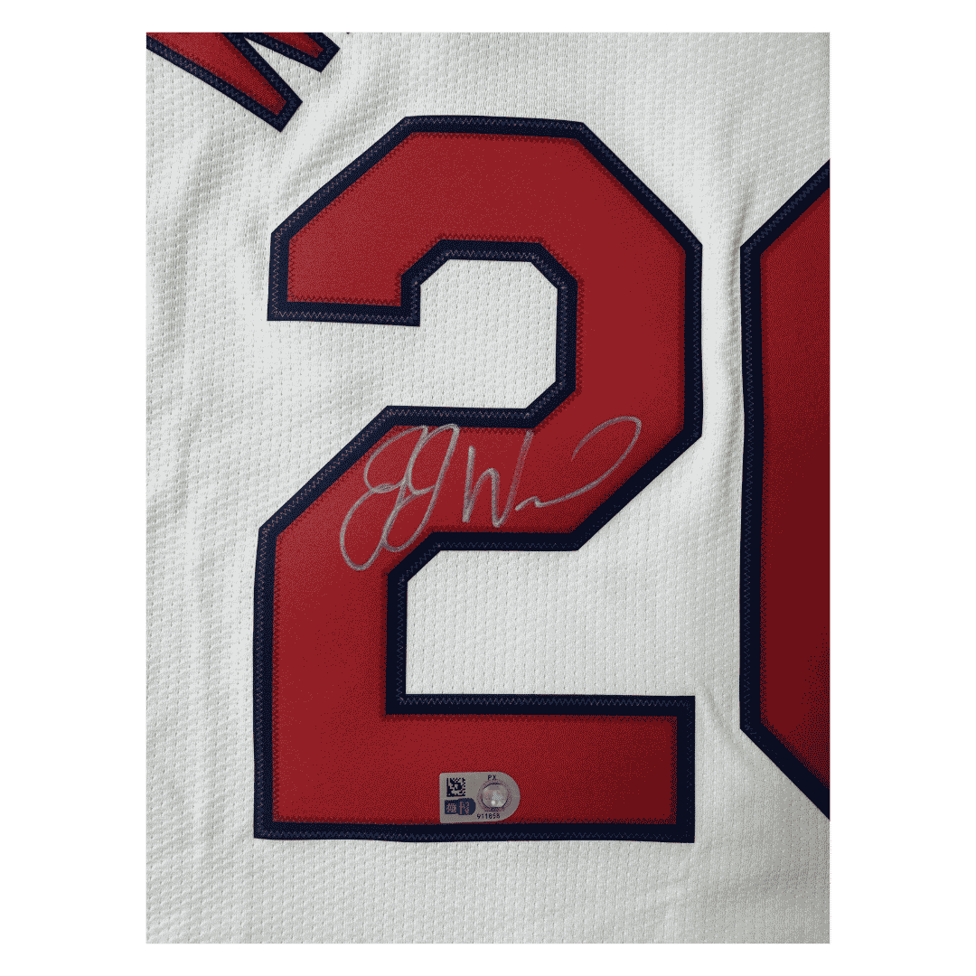 JJ Wetherholt St Louis Cardinals Autographed Home Jersey - MLB COA