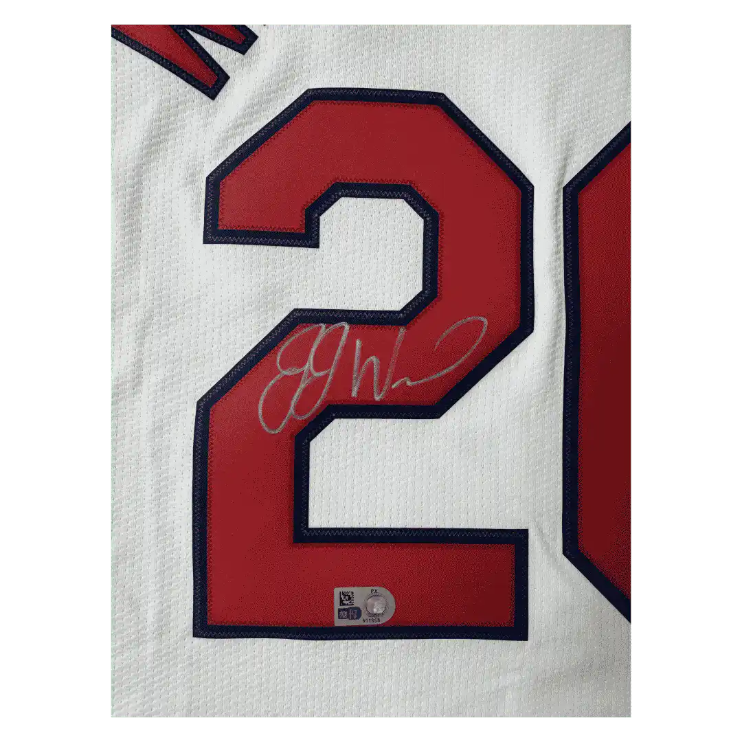 JJ Wetherholt St Louis Cardinals Autographed Home Jersey - MLB COA
