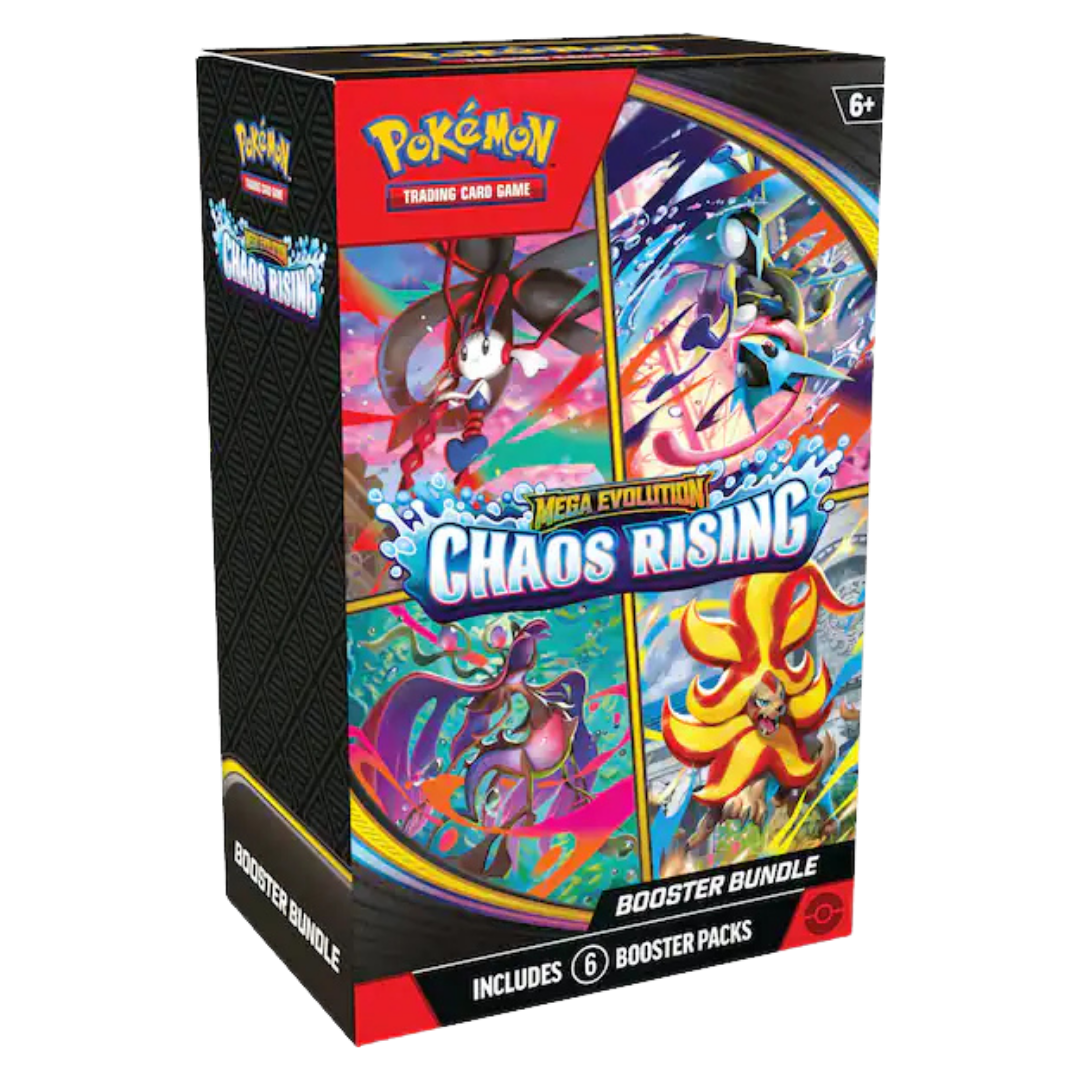 Pokemon TCG: Mega Evolution Chaos Rising Booster Bundle
