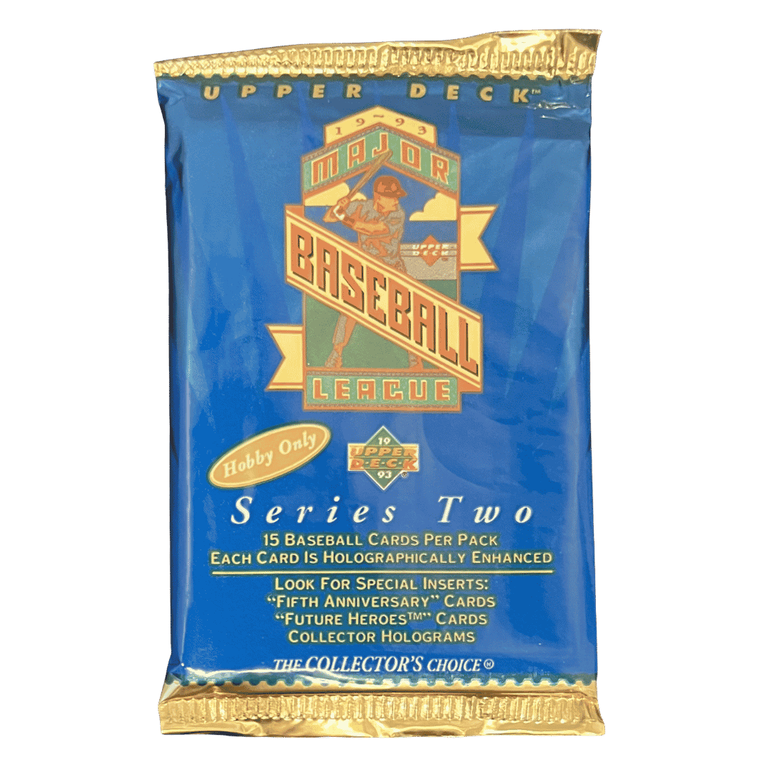 1993 Upper Deck Series Two Baseball - Single Pack