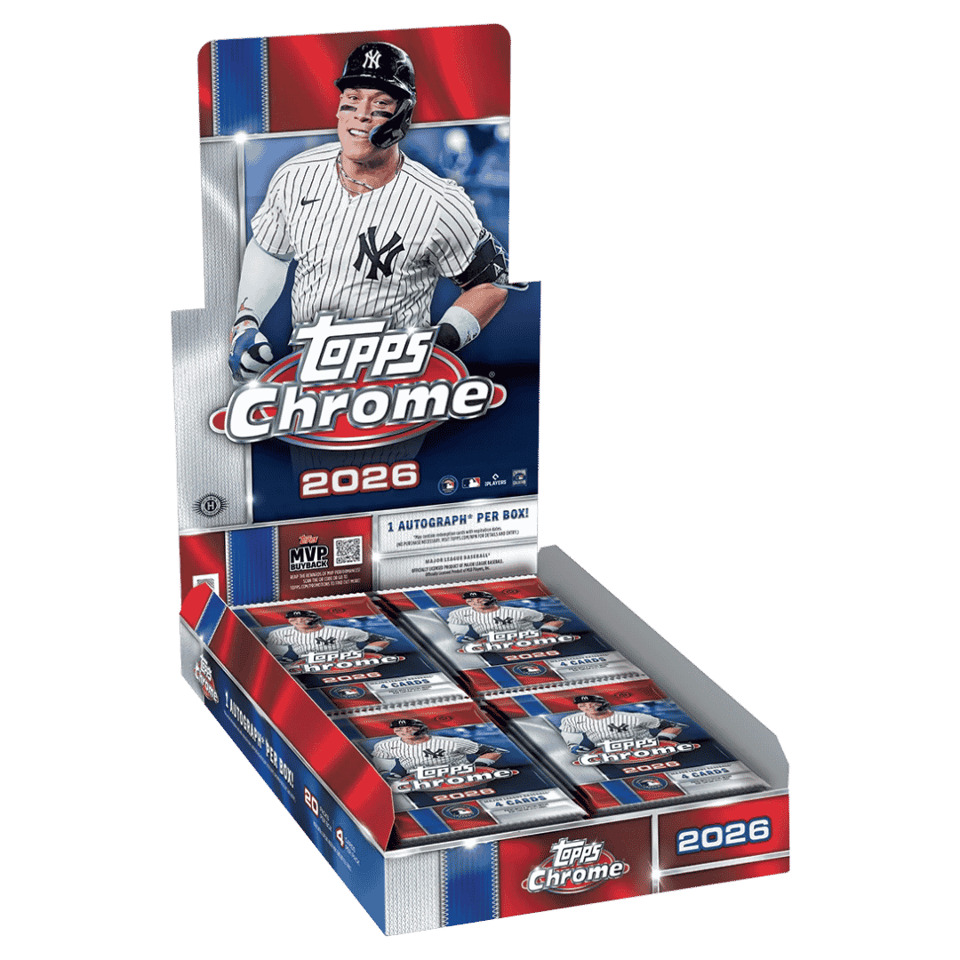 2026 Topps Chrome Baseball Hobby Box