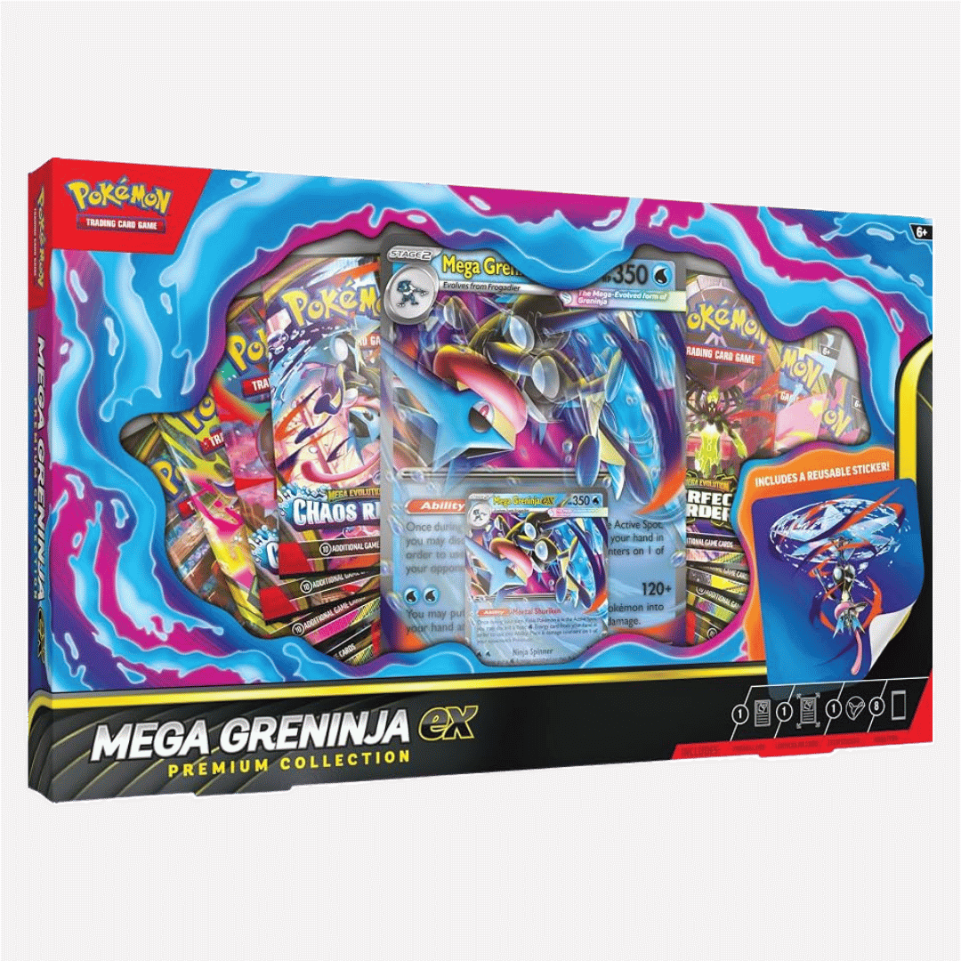 Pokemon TCG: Mega Greninja ex Premium Collection