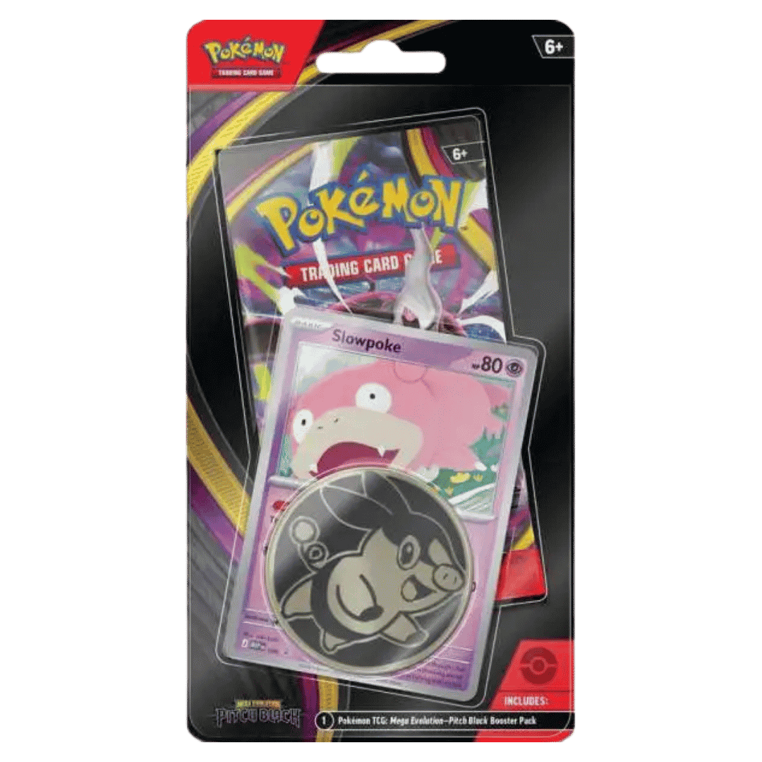 Pokemon TCG: Mega Evolution Pitch Black Blister Pack - Slowpoke