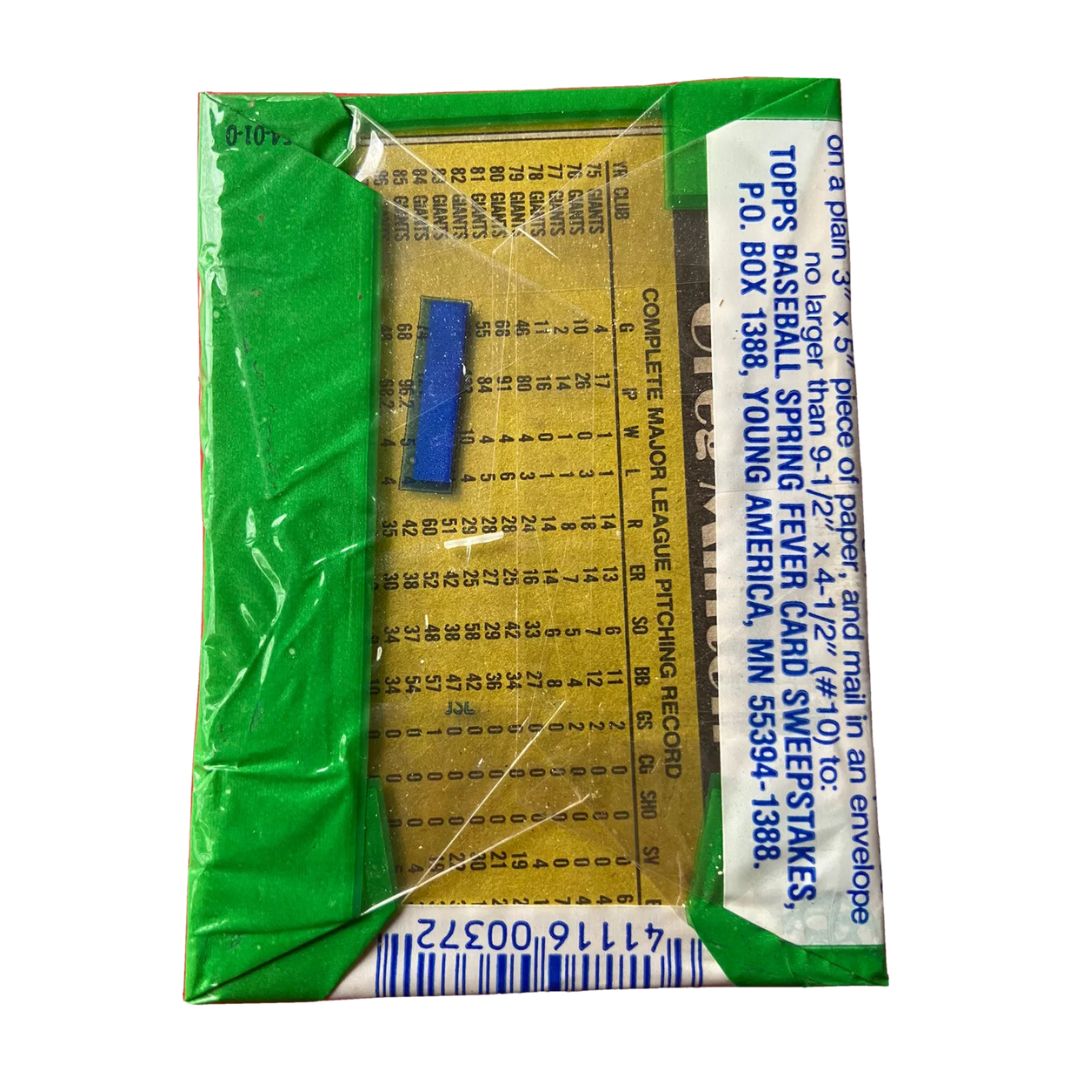 1990 Topps Baseball 31ct Cello Pack - Single Pack