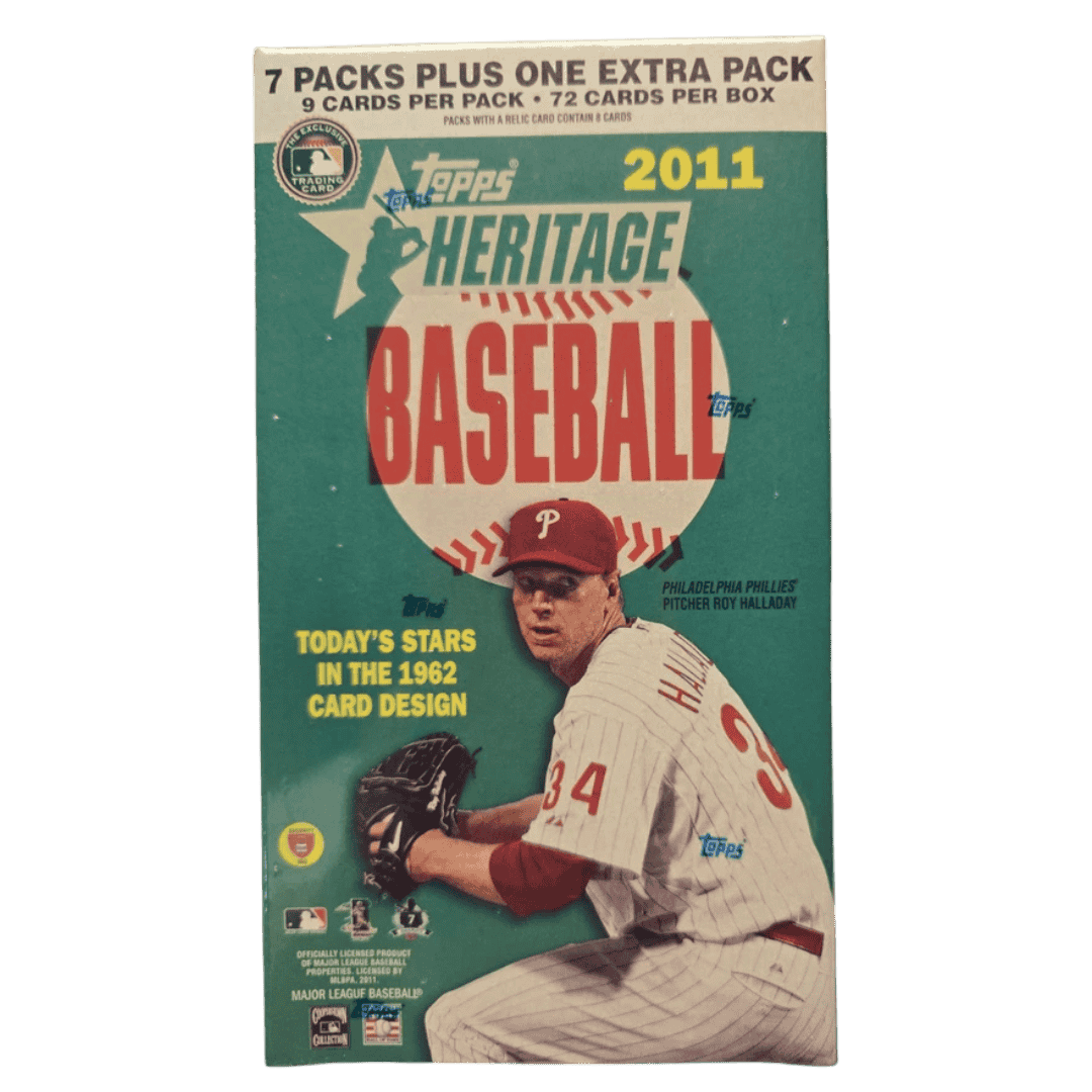 2011 Topps Heritage Baseball Blaster Box