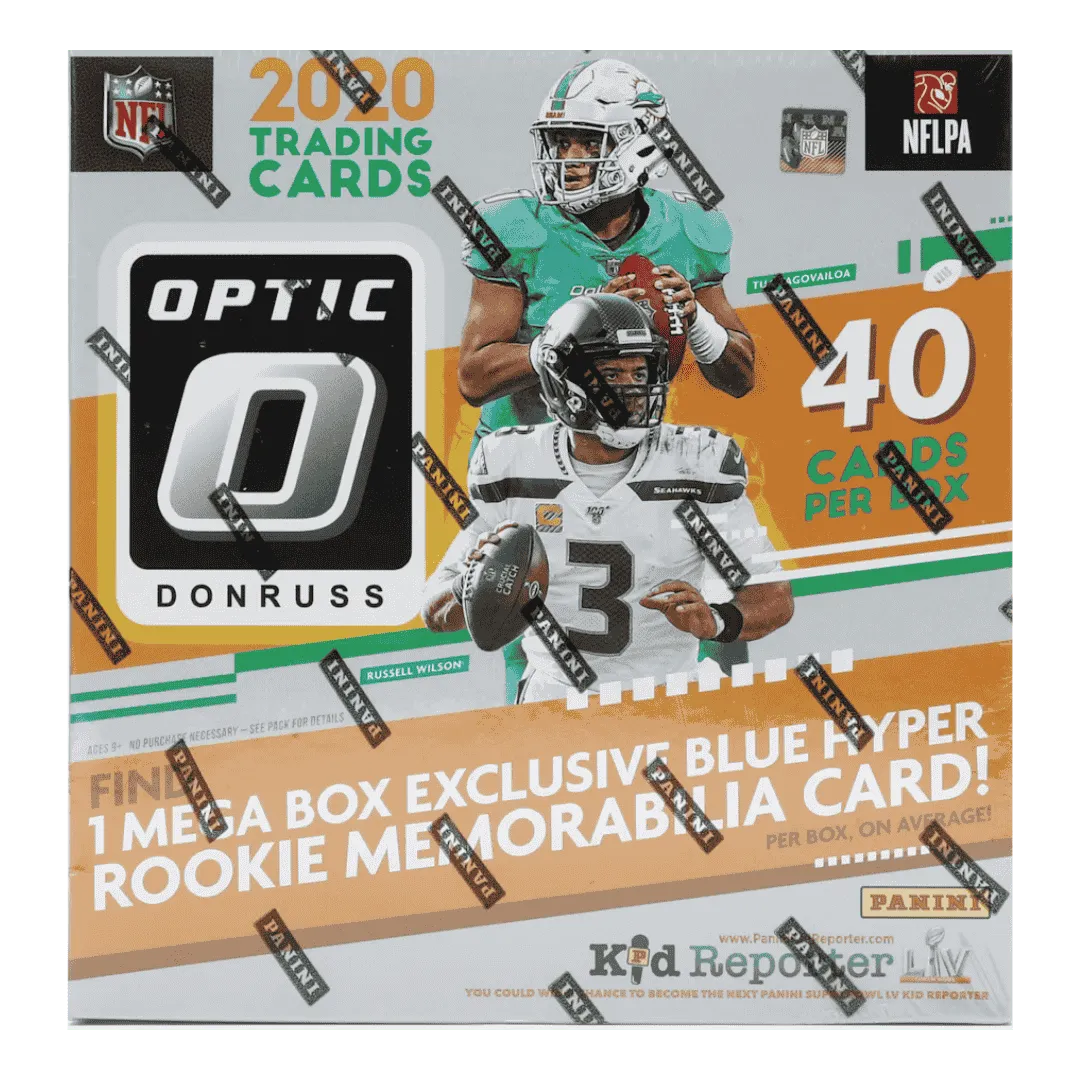 2020 Panini NFL Donruss Optic Football Mega Box