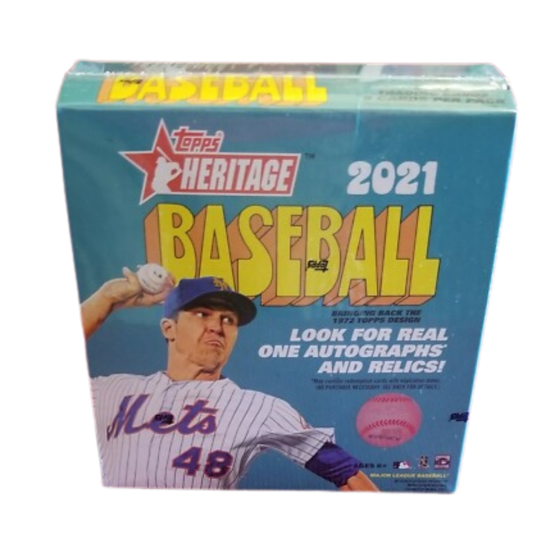 2021 Topps Heritage Baseball Mega Box