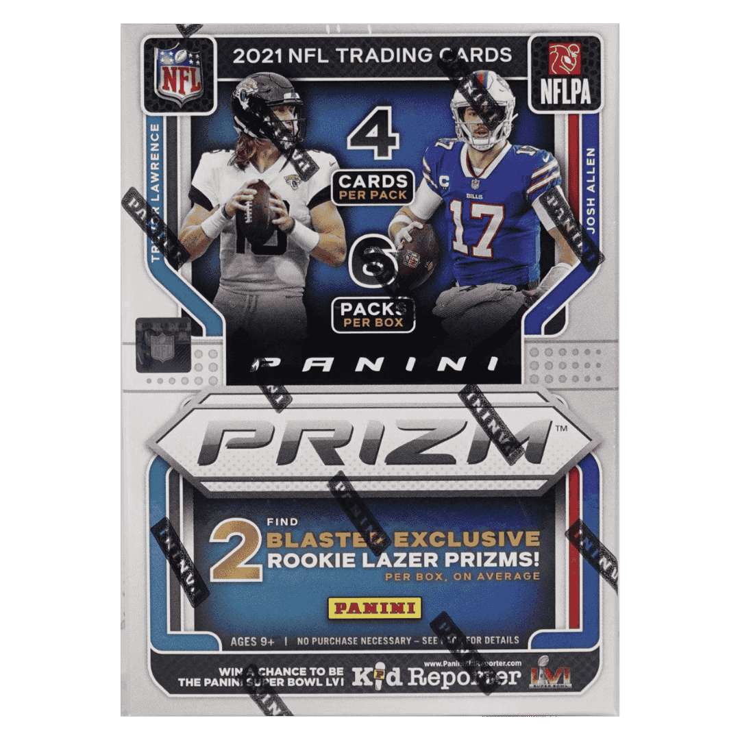 2021 Panini Prizm NFL Football Blaster Box - Lazer Prizms