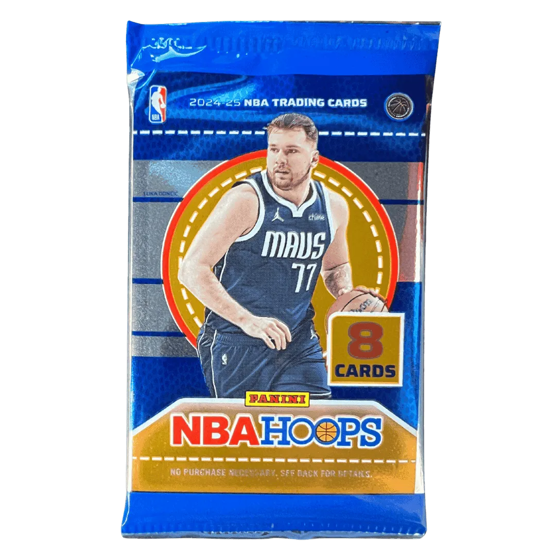 2024-25 Panini NBA Hoops Basketball Retail Box - Single Pack