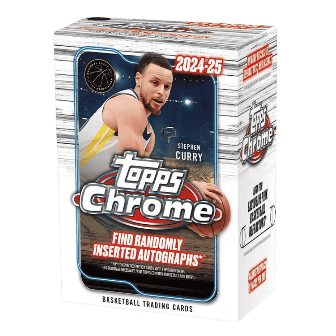 2024-25 Topps Chrome NBA Basketball Blaster Box #1