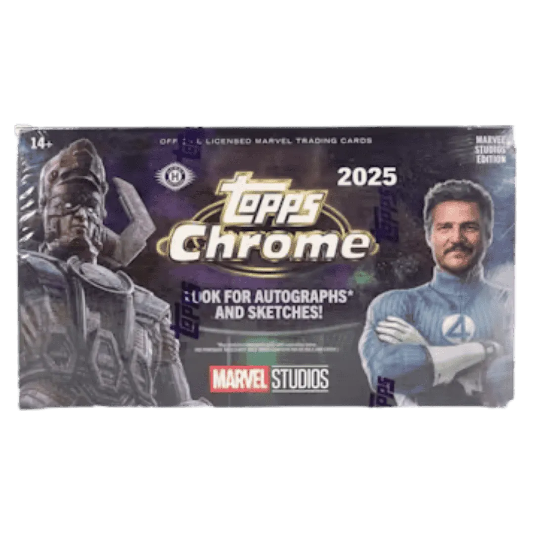 2024-25 Topps Marvel Studios Chrome Hobby Box