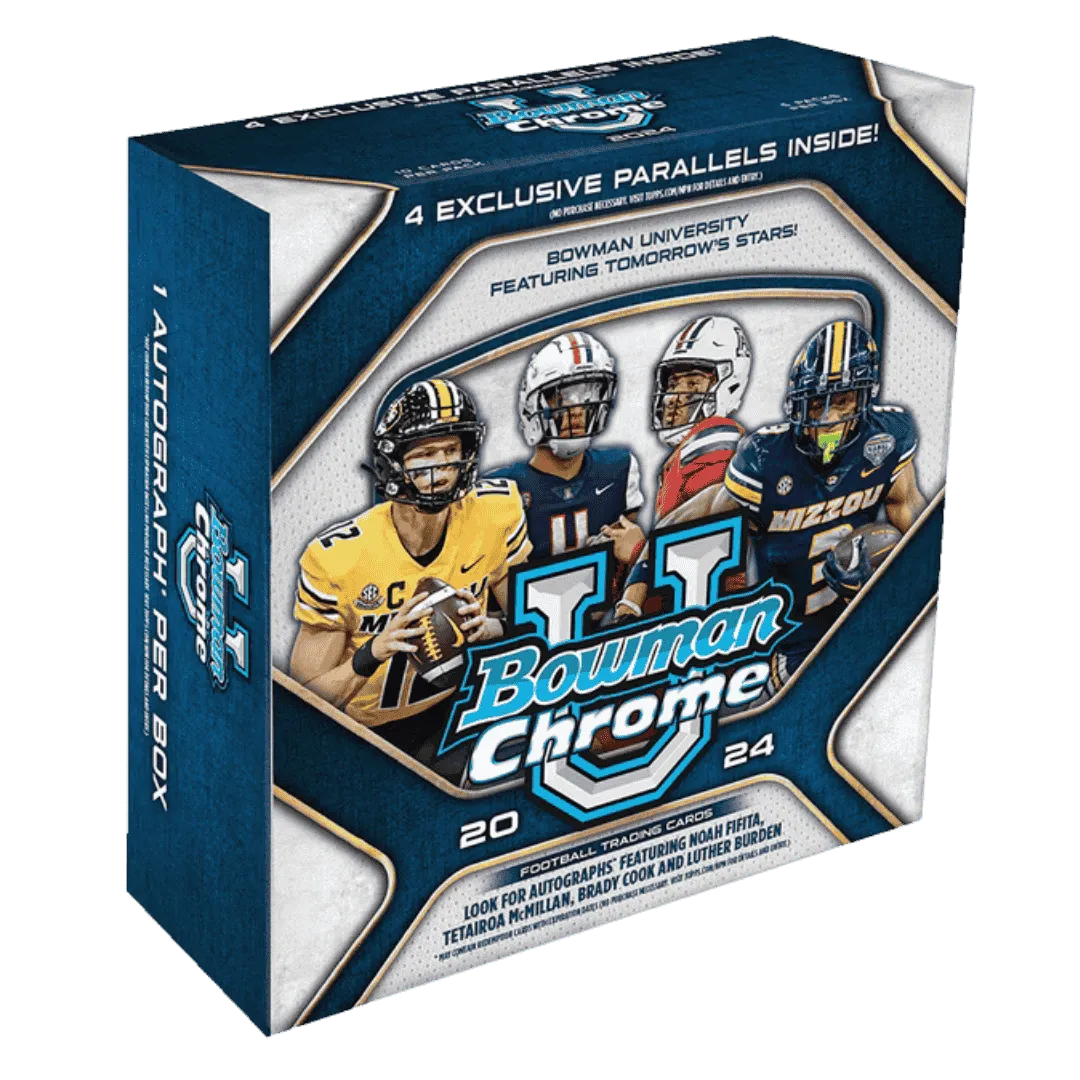 2024 Bowman University Chrome Football Monster Box