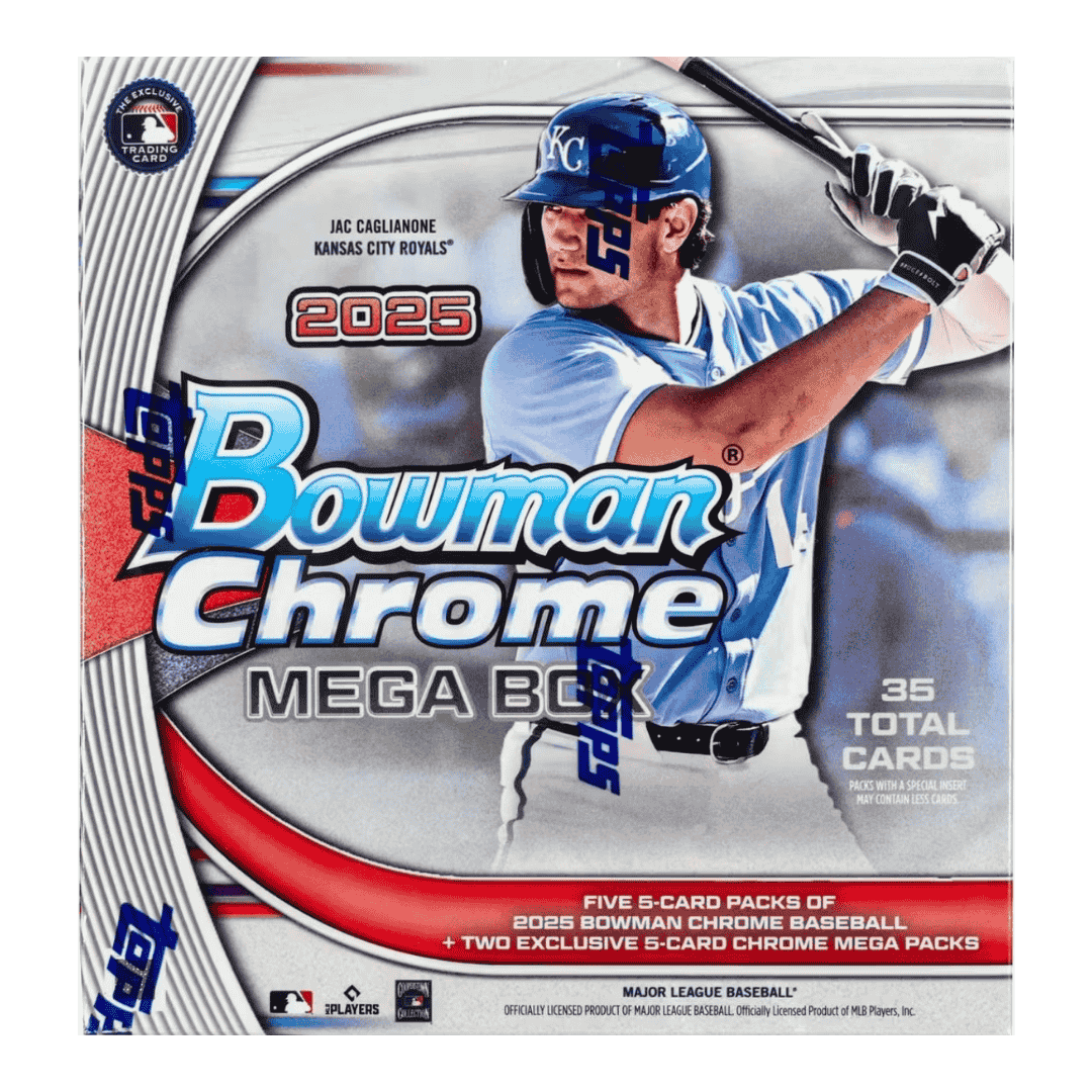 2025 Bowman Chrome Baseball Mega Box
