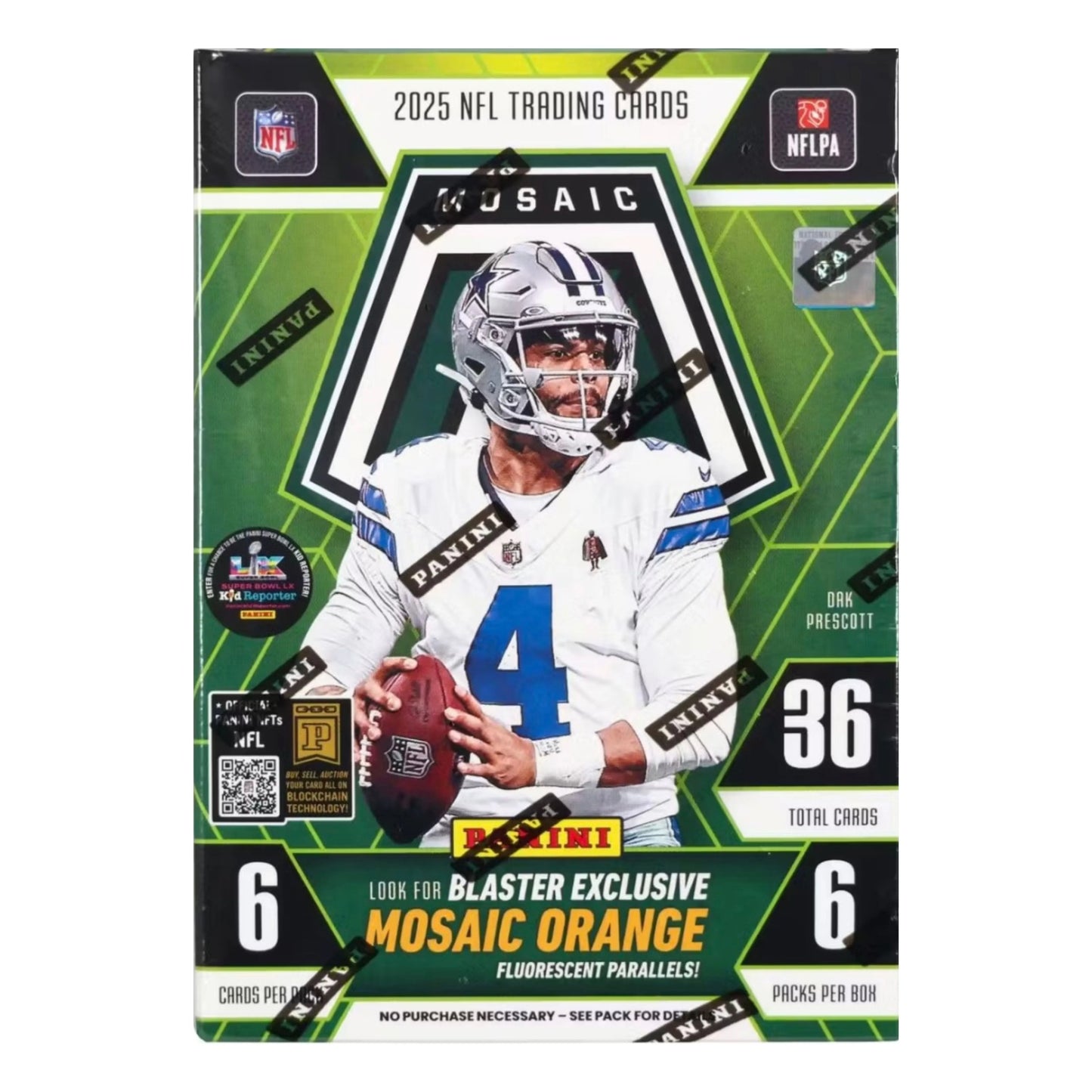 2025 Panini Mosaic Football Blaster Box