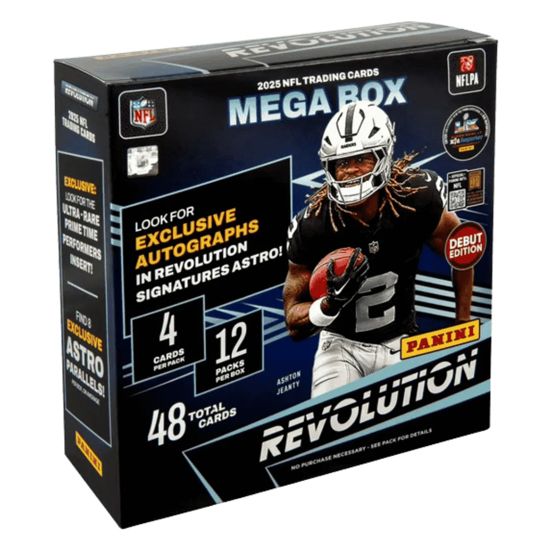 2025 Panini Revolution Football Mega Box
