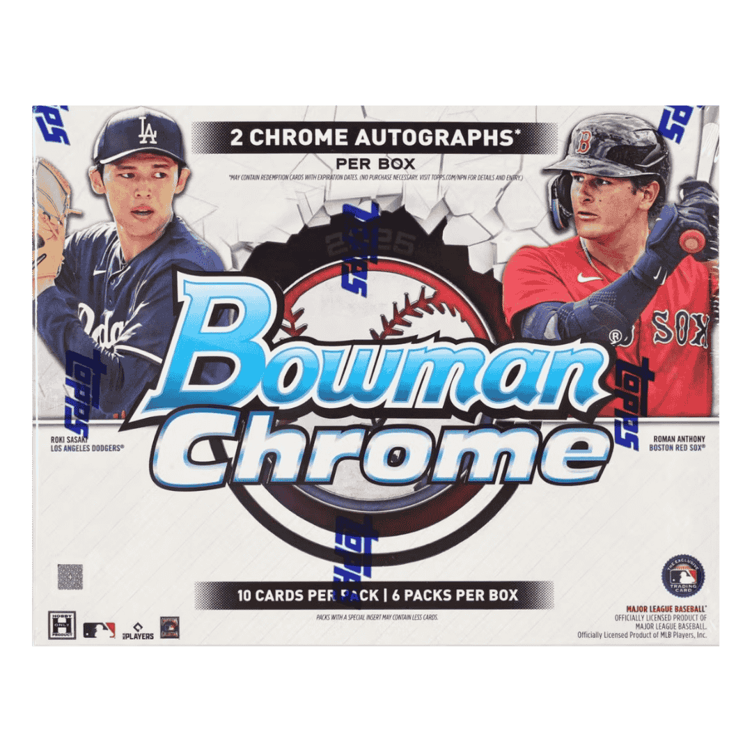 2025 Topps Bowman Chrome Baseball Hobby Box