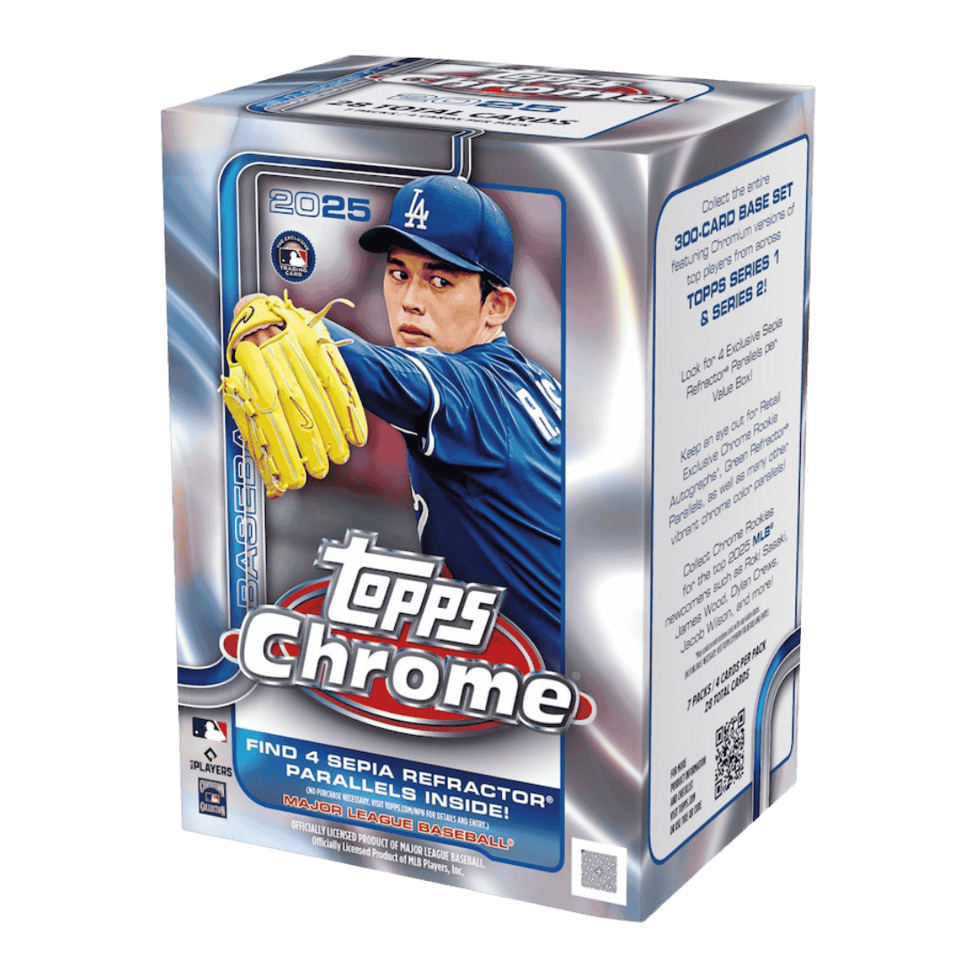2025 Topps Chrome Baseball Blaster Box
