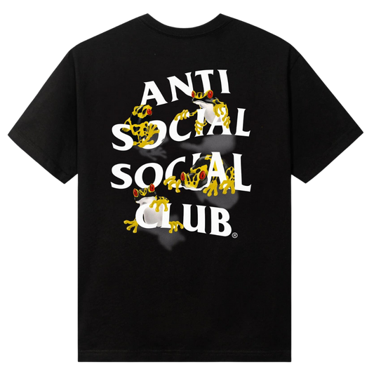 ASSC Yellow Banded Tee - Black