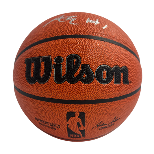 Anthony Edwards Autographed Official Wilson Basketball - Beckett COA