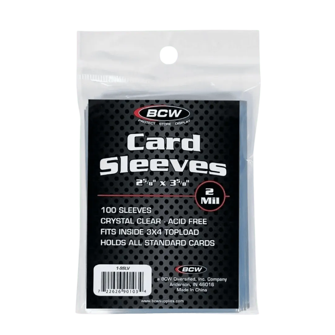 BCW Standard Card Sleeves - 100 Count