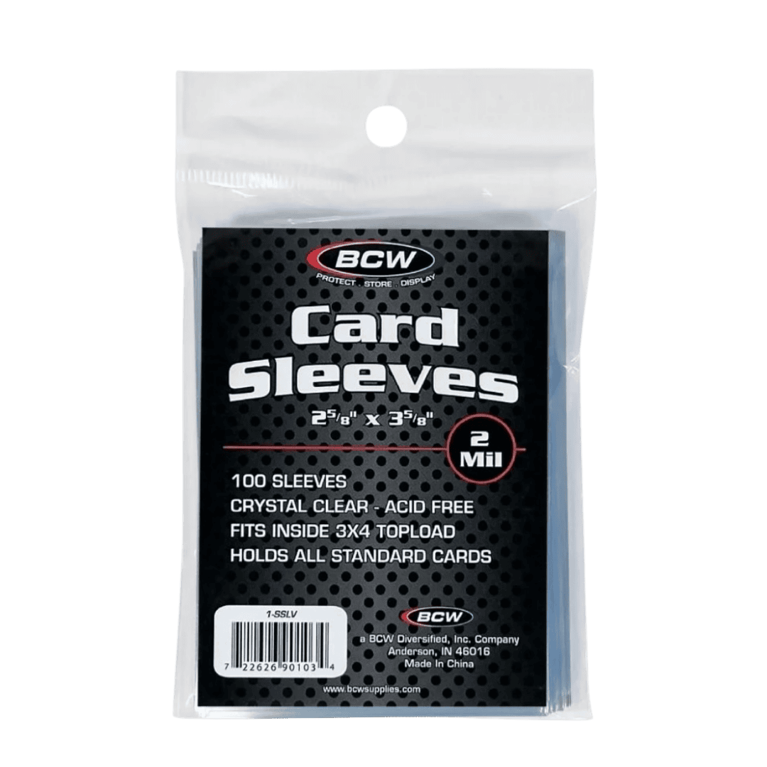BCW Standard Card Sleeves - 100 Count