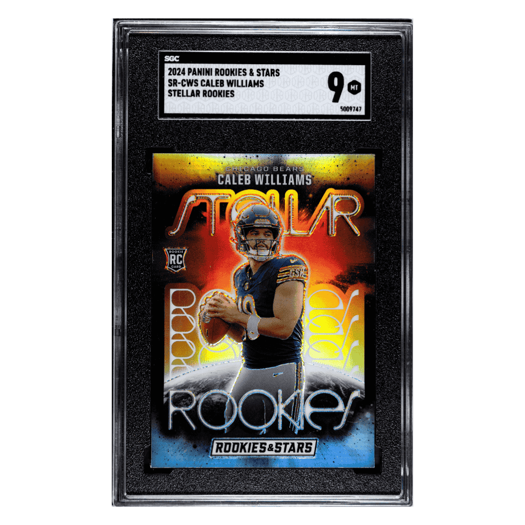 Caleb Williams SGC 9 2024 Panini Rookies & Stars Stellar Rookies Card #SR-CWS
