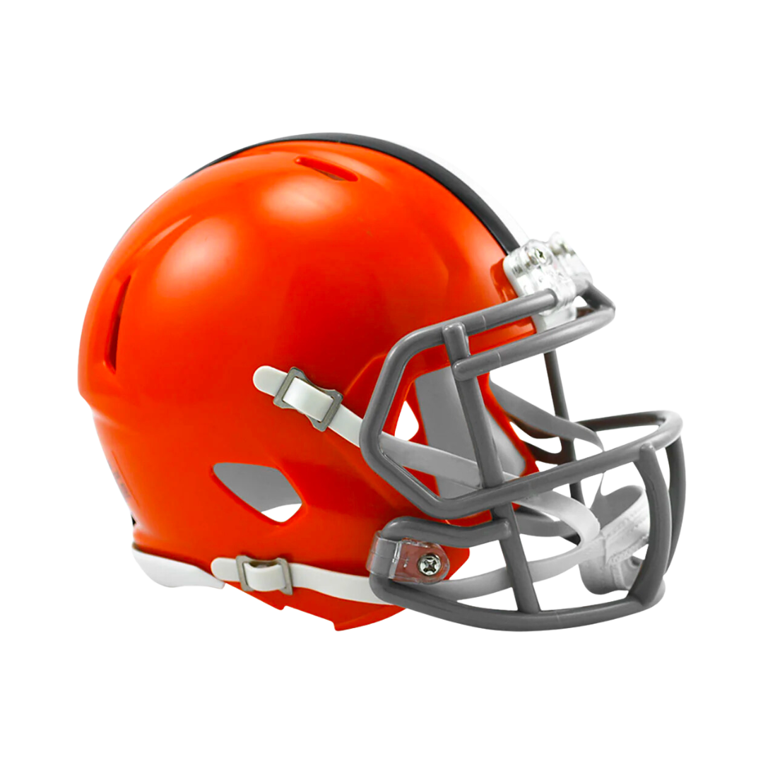 Cleveland Browns 1962-1974 Throwback Speed Riddell Mini Football Helmet