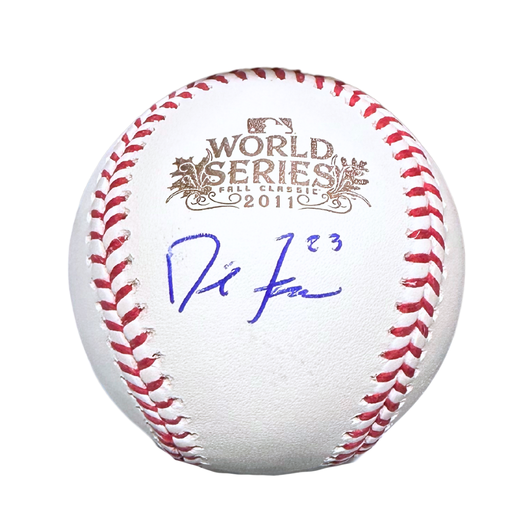 David Freese St Louis Cardinals Autographed 2011 World Series Baseball - JSA COA