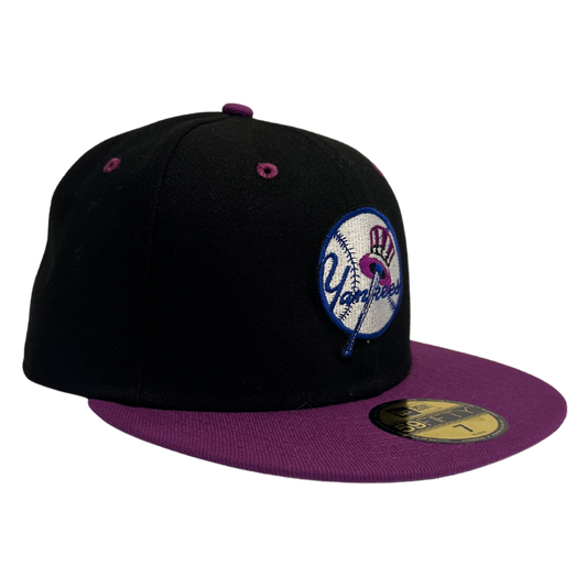 Fan Cave x New Era Exclusive New York Yankees Cooperstown "Purple Rain" 59FIFTY Fitted Hat