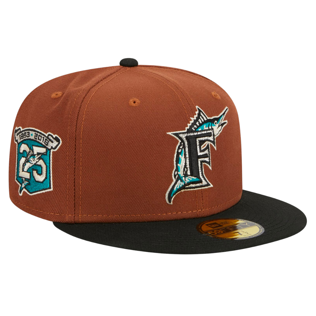Florida Marlins Harvest 59FIFTY Fitted Hat