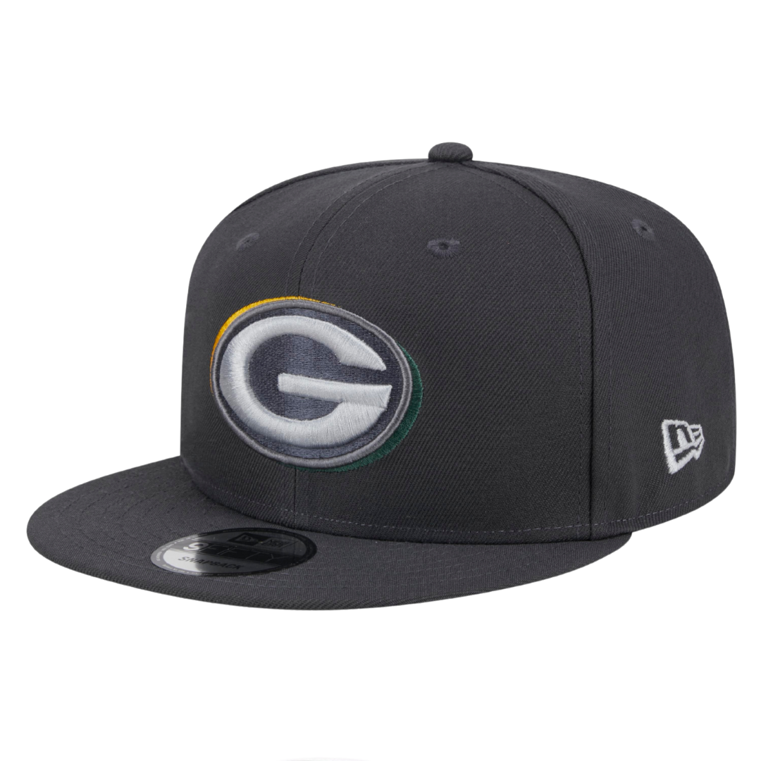 Green Bay Packers 2024 NFL Draft Grey 9FIFTY Snapback Hat
