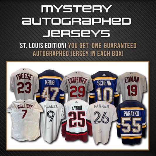 Fan Cave Exclusive St. Louis Jersey Mystery Box: Series 1 - Only 10 Available!