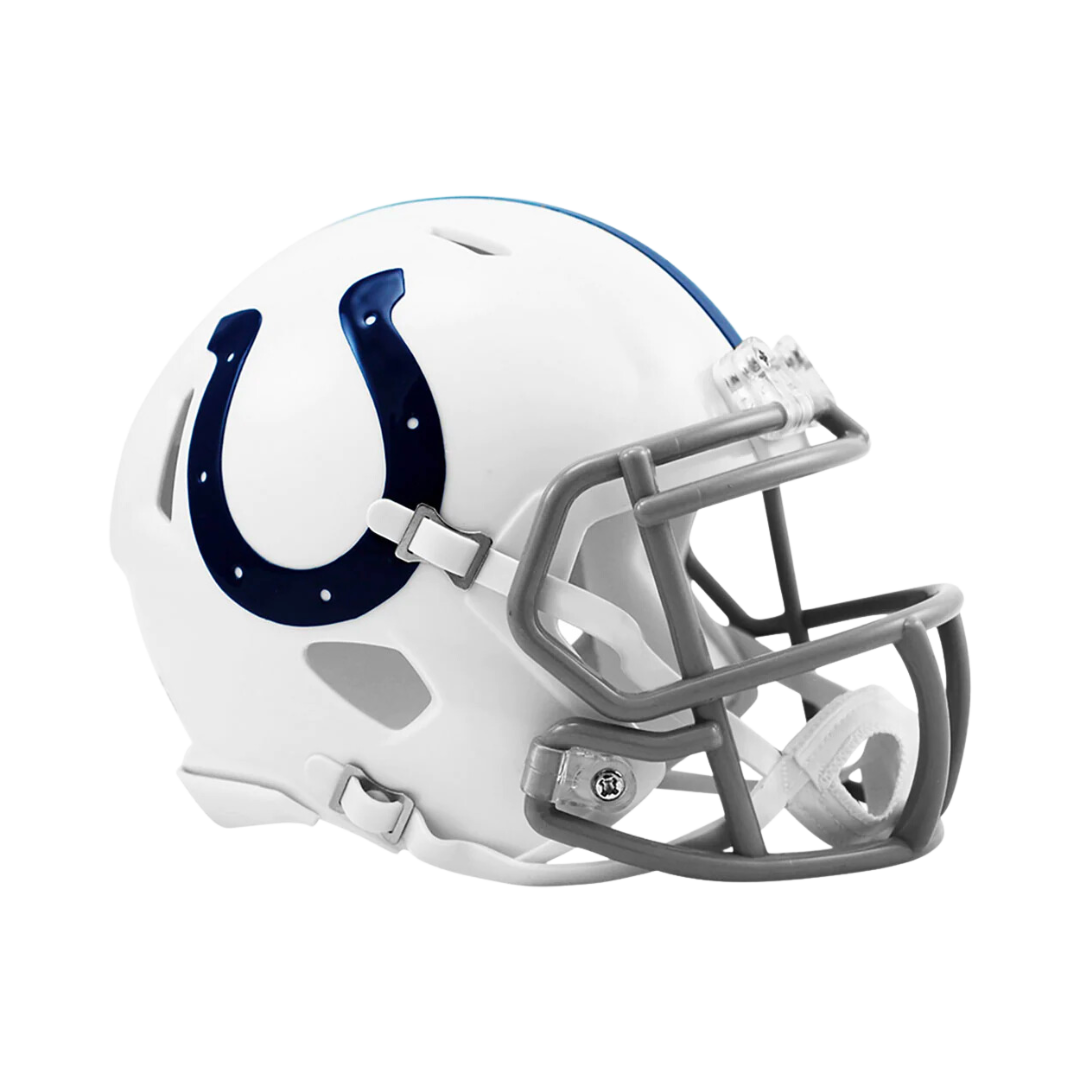 Indianapolis Colts 2004-2019 Throwback Speed Riddell Mini Football Helmet
