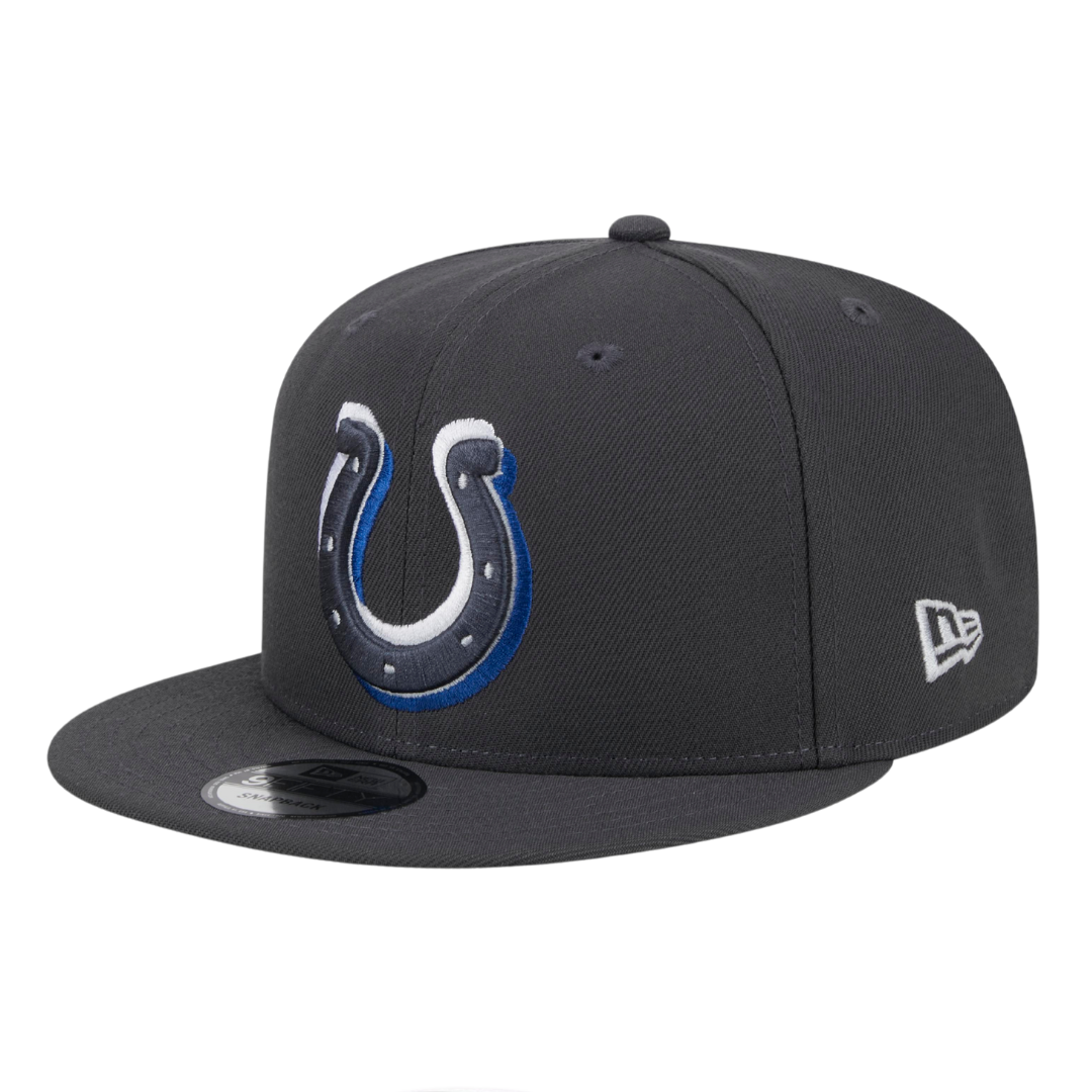 Indianapolis Colts 2024 NFL Draft Grey 9FIFTY Snapback Hat