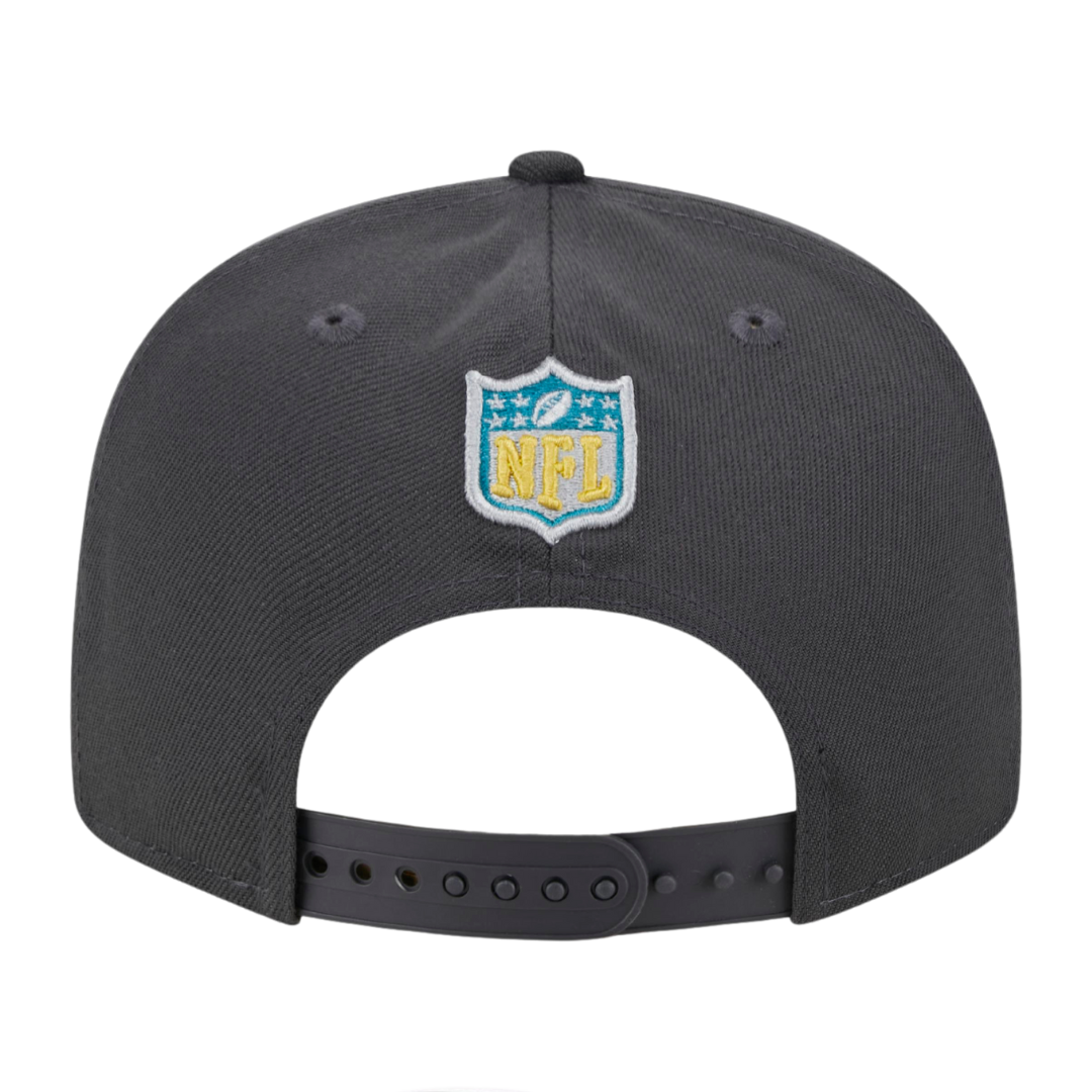Jacksonville Jaguars 2024 NFL Draft Grey 9FIFTY Snapback Hat