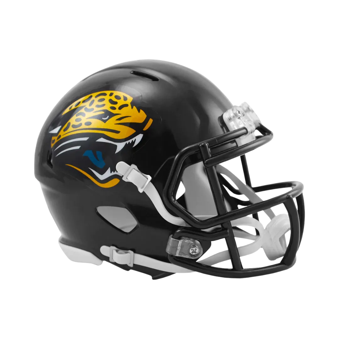 Jacksonville Jaguars 1995-2012 Throwback Speed Riddell Mini Football Helmet